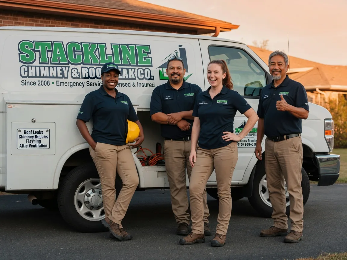 Chimney flashing repair company in Waterford, WI